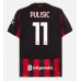 AC Milan Christian Pulisic #11 Hemma matchtröja 2025-26 Kortärmad Billigt